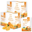 Ener-C Suikervrij Energie Oranje Multivitamine Drink Mix Vitamine C 1000mg & Elektrolyten - Natuurlijke Immuniteit Ondersteuning met echt fruitsap poeders Niet-GMO Veganistisch & Glutenvrij - 60 Tel.