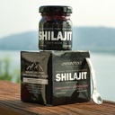 Himalaya Shilajit Resin - Organic Shilajit Supplement Sourced from High Altitudes - 500mg Pure Natural Hars & Fulvic Acid, 85+ Trace Minerals (50g (100 Servings) + Lepel)