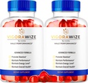 (2 Pack) Vigorawize Gummies, Vigorawise Gummies, Vigora Wize Advanced Formula Gummies, Vigora Wise Daily Support Gummies, Vigora Wize Health Supplement, 120 Gummies voor 2 maanden