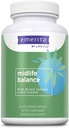 Emerita door Life-flo Midlife Balance, Menopauze supplementen voor vrouwen, gezonde balans ondersteuning met zwarte cohos en rode klaver, 60-dagen garantie, niet getest op dieren, 30 porties, 60 VegCaps