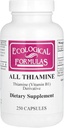 Ecologische formules Alle Thiamine, 250 Capsules
