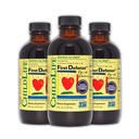 KINDLIFE ESSENTIËLES Eerste verdediging - Kinderen Immuun Ondersteuning, Immuun Ondersteuning voor kinderen, peuters 1-3, Baby's 6 maanden +, Vitamine Siroop met Vlierbessen, Zink, Niet GGO, Glutenvrij - 4 Fl Oz (pakket van 3)