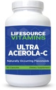 LifeSource Vitamines - Ultra Acerola-C - Acerola Berry Powder 1500 mg - 90 Capsules - 500 mg vitamine C per portie