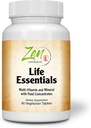 Whole Food Life Essentials Multivitamine - Best Full-Spectrum Vitaminen, Mineralen, Super Food Nutriënten, PhytoAlgen, Groenen Blend - Best Supplementen voor Artritis Pijn, Boost Energie & Well-Being -90 Tab