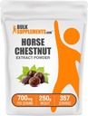BulkSupplements.com Horse Chestnut Extract Powder - Horse Chestnut Supplement, Herbal Supplement - Gluten Free, 700mg per Serving, 250g (8.8 oz) (Pack of 1)
