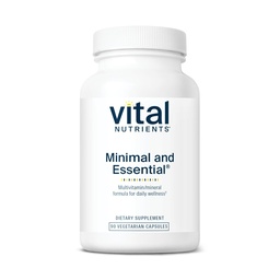 Vitale voedingsstoffen Minimal en essentiële multivitamine 