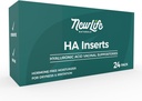 NewLife Naturals Hyaluronic Acid Vaginale Supportitories voor vrouwen, Vaginale Moisturizer, Droogheid Irritation Discomfort, Postpartum, Menopauze Relief & Support, 24 Invoegsels, 2 maand aanbod