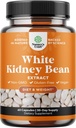 Witte nier Bean Extract Carb Blocker - Witte Nier Bonen Supplement voor Metabolisme Boost & Ease Calorieën uit Zetmeel voedsel - Carb controle supplementen - 60 capsules
