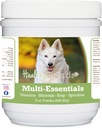 Gezond ras Duitse herder, wit, multi-essentials Poeder voor honden - een ideaal supplement van vitaminen, mineralen en antioxidanten voor uw hond - 8 oz