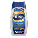 Tums Ultra 1000 Maximale sterkte tropisch fruit - 72 Kauwtabletten