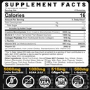 Mannen & vrouwen Creatine Monohydraat Gummies Complex, 6-in-1 Kauwbare Pre-Workout Creatine met BCAA, Collageen Peptiden, L-Taurine, 15 Servers, Natuurlijke Citroen Smaak - 60 Tellen (Pack of 1)