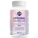 Liposomale Hyaluronzuursupplementen 1000mg-hoog Bio beschikbaar Dieet-hyaluronzuurcapsules met Tremella Polysacchariden,Double Strength Skin Hydration,Joint Smeermiddel,1Pack