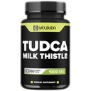 WELBUDA 1000mg Tudca supplement met melkdistel Extract - 60 Vegan Capsules - Ondersteuning voor immuunsysteem, spijsvertering, lichaamszuivering en hersengezondheid