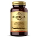 Solgar B-complex "100," 100 plantaardige capsules - Ondersteuning van het zenuwstelsel - Ondersteunt energiemetabolisme - Non-GMO, veganistisch, glutenvrij, zuivelvrij, Kosher - 100 porties