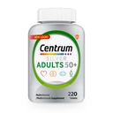 Centrum Silver Multivitamine voor Volwassenen 50 Plus, Multivitamine/Multimineral Supplement, Vitamine D3, B Vitaminen, Glutenvrij, Non-GMO Ingrediënten, Ondersteunt Geheugen en cognitie bij Oudere Volwassenen - 220 Ct