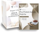 TRYALL Plant Based Pea Protein Powder Isolaat (20 g eiwit) Travel Sachets (Hojicha, 10 verpakkingen)