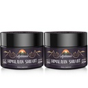 Ajoblanco 600mg Natural Himalaya Organic Shilajit Resin - Himalaya Gold Shilajit Resin met Organic Ayurvedic Blend in High Potency for Energy, Strength & Immunity, Pack of 2