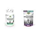 VetriScience Canine Plus MultiVitamine voor honden, 90 tabletten & Omega Plus Advanced Skin Supplement voor honden, 40 kauwen