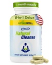 Dagelijkse Detox - Colon Cleanser voor Weight Flush, Bowel Movement Supplementen voor Maag opgeblazen, Promoot Digestieve Gezondheid, Premium Reiniging Formule voor mannen en vrouwen, 60 Tellen