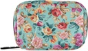 Roze Oranje Violet Bloemen pil Box 7 Dag pil Case Bag Travel pil Organizer Bag met rits draagbare Wekelijkse Case Compacte grootte voor vitamine supplement houder