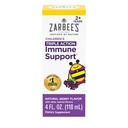 Sirop d'aillier de Zarbee pour les enfants, soutien immunitaire quotidien avec vitamine C et zinc, supplément liquide pour enfants, saveur de baie naturelle, 4 fl oz