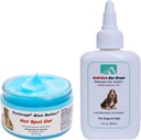 Blue Butter Hot Spot Treteatment Cream 4oz voor honden en oorinfectie behandeling druppels 2oz voor honden
