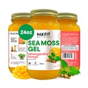 Sea Moss Gel Ashwagandha Mango (25 smaken) 24oz Wildsrafted Gold Sea Moss Gel van Saint Lucia 
