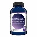 MD. Life Kalium Magnesium Supplement - 90 Capsules - Magnesium Kalium Supplement - Hoge Absorptie Complex - Ondersteuning Vasculaire Gezondheid &amp; Leg Cramp