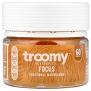 Troomy Lion's Mane Focus Gummies 60 Count - Natural Tangerine and Passionfruit Flavor, Gelatin-Free, Gluten-Free, Vegetarian