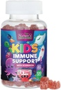 Kinderen Immune Support Supplement Gummies - Dagelijkse kinderen Vitaminen C, Zink & Echinacea - Gummy voor kinderen Immuniteit Ondersteuning, Leeftijd 4 en hoger, Natuurlijke Berry Smaak, Non-GMO, Glutenvrije & Vegan - 120 Gummies