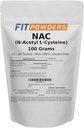 NAC Poeder N-Acetyl L-Cysteine Poeder scoop inbegrepen (100 Gram)