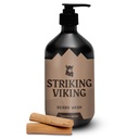 Opvallende Viking Sandalwood Beard Wash/Shampoo voor mannen - 17 Oz, Paraben & Sulfate Free, Jojobal Oil voor alle baardtypes - bevordert gezonde groei & vochtinbrengen