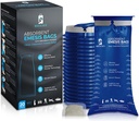 ROXALACE® Emesis Zakken met Absorberend Poeder voor Misselijkheid en Braken Relief - 20 Pack 1200ml, Reizen-Vriendelijk, Hygiënische oplossing voor Bewegingsziekte, Ochtendziekte, Verzorging en Noodgevallen