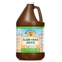 Lys of the Desert Aloe Vera Juice - Filet intérieur Aloe Vera Boissons, Jus d'aloe biologique avec des vitamines naturelles, enzymes digestives pour la santé des Guts, Soulagement de l'estomac, Bien-être, Peau Glowing, 128 Fl Oz