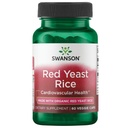 Swanson Gemaakt met Biologische Traditionele Rode Gist Rijst 600 Milligrammen 60 Veg Capsules