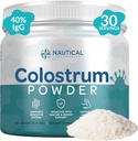 Colostrum Powder 60g, 40% IgG, 30 Servaties 