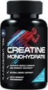 Creatine Monohydraat Capsules 3000mg - Micronized Creatine Nutritional Supplement - Lean Muscle Growth, Workout Performance, Energy & Endurance Support - 750mg per Hoge Absorptie Capsule - 60 Tel.