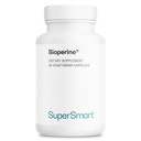 SuperSmart Bioperine 30mg par jour (95% Piperine) - Supplément d'extrait de poivre noir - Enhancer d'absorption - Soutien aux enzymes digestives