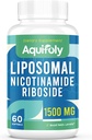 Liposomale Nicotinamide Riboside Supplement 2000 mg met TMG en Pterostilbene voor maximale absorptie, superieur aan NAD, stimulerende NAD+, Cellular Energy en Age Defense, 60 Softgels