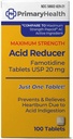 Maximale sterkte Acid Reducer Famotidine 20 mg tabletten, 100Count