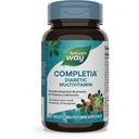 Nature's Way Completeia Diabetic Multivitamine, Biedt essentiële voedingsstoffen, met Alpha Lipoic Acid, Kaneel, Fenegriek, Taurine, Lutein, Hoge Potentie B-Vitaminen, 60 tabletten (Verpakking mei Vary)