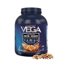 Vega Sport Vegan Protein Powder + Recovery - 30g Plant Based Protein per Serving, Peanut Butter, 45 Servings, 5g BCAA's, Probiotica, NSF Certified, for Shakes & Smoothies, 4.2lbs (Packaging May Vary)
