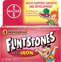 Flintstones Kinderen Multivitamine Plus IJzer kauwtabletten, 60-Count (verpakking van 3)