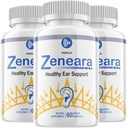 Zeneara Gezonde Oor Ondersteuning Supplement, Zeneara oor Ringing Relief, Zeneara Tinnitus Behandeling, Maximale sterkte Zeneara Capsules, Zeneara voor het horen Ondersteuning Beoordelingen (3 Pack - 180 Capsules)