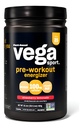 Vega Sport Pre-Workout Energizer, Aardbei Lemonade - Pre-workout poeder voor vrouwen & Mannen, ondersteunt energie en focus, Elektrolyten, Vegan, Keto, Glutenvrij, Niet GGO, 1.1 lbs