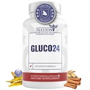 Gluco24 supplement - supplement met kaneel, berberine, vitamine C en meer - supplement voor mannen en vrouwen, 60 capsules