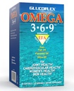 vGlucoflex Omega 3-6-9, Omega's van EPA/DHA Visolie voor gezamenlijke gezondheid, 30 porties