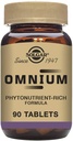 Solgar Omnium - 90 tabletten - Phytonutrient Complex + Multiple Vitamin & Mineral Formula - Non-GMO, Veganistisch, Glutenvrij - 45 porties