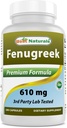 Best Naturals Fenegriek Seed 610 mg 180 Capsules