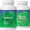 Microbiome Labs Verteringssteun Bundel - FODMATE Digestieve Enzymen & MegaGuard Digestieve Hulp met Gember en DGL (2 producten)